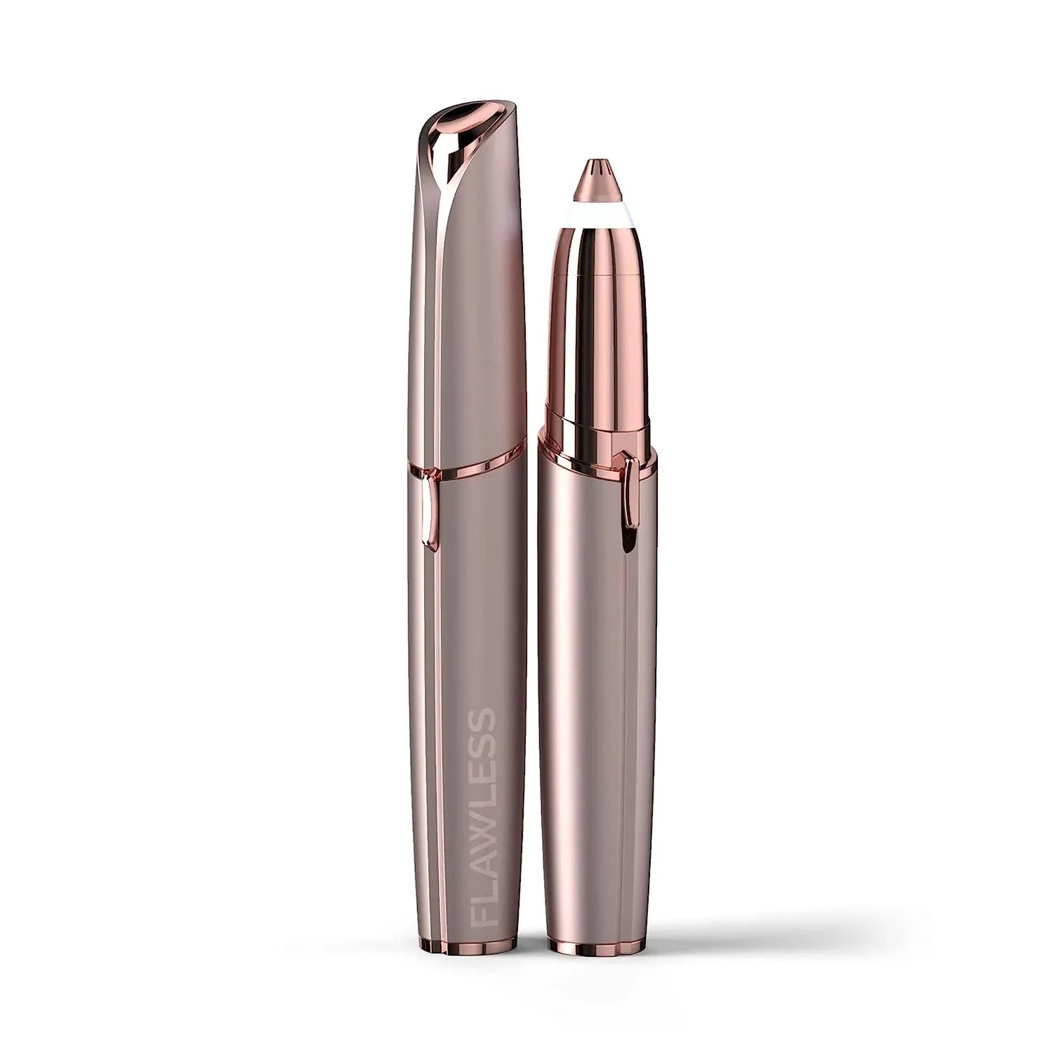 Flawless Brows Electric Eyebrow Hair Remover for Women with LED Light – Precision Facial Hair Trimmer