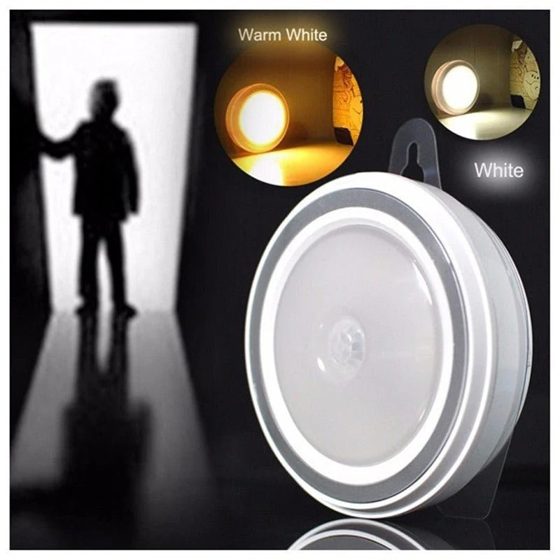 Motion Sensor LED Night Light – Wireless Battery Operated 5-LED Closet, Cabinet, Wardrobe & Hallway Light with Auto On/Off