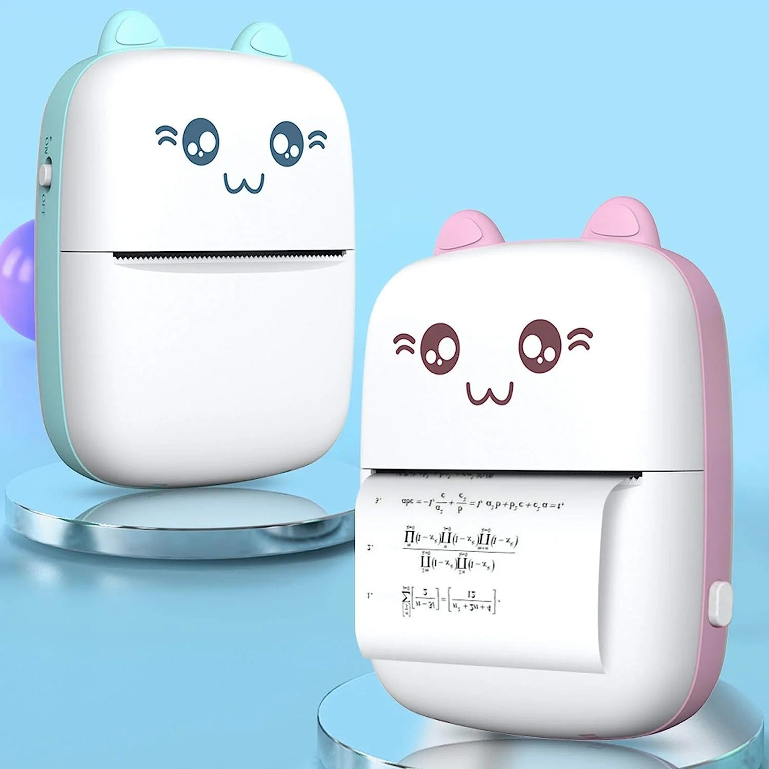 Portable Mini Thermal Printer – Wireless Bluetooth Pocket Printer for Photos, Labels, Notes & Documents