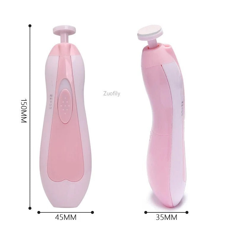 Baby Electric Nail Trimmer Set – Safe & Gentle Nail File Kit for Newborns, Infants & Toddlers