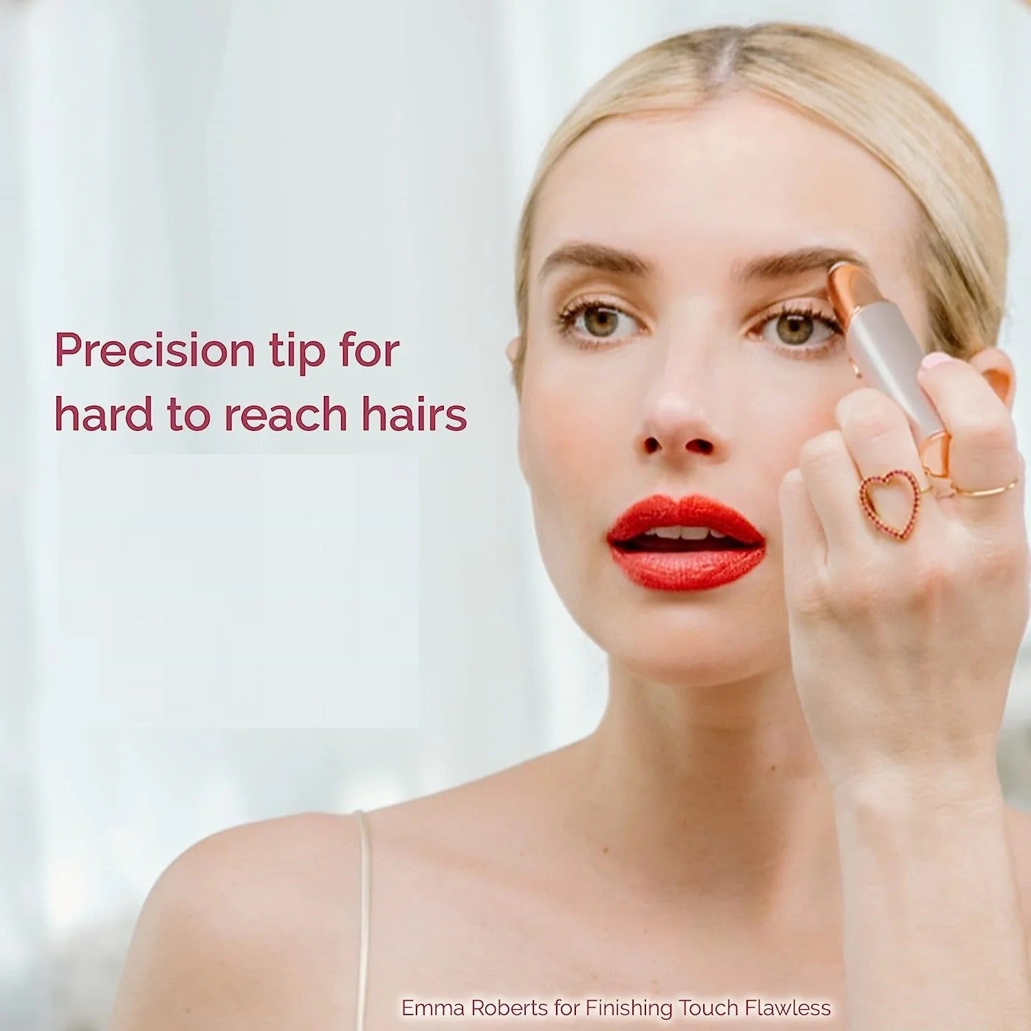 Flawless Brows Electric Eyebrow Hair Remover for Women with LED Light – Precision Facial Hair Trimmer
